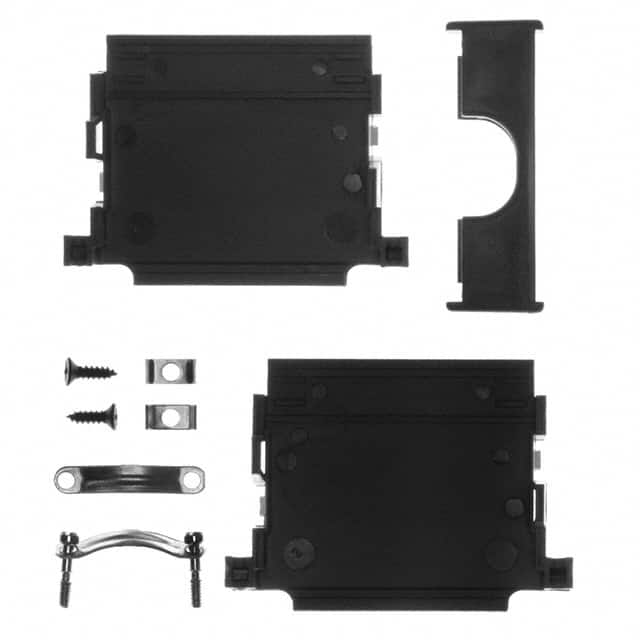TT50GOLD NorComp Inc.  Carcasas traseras para conectores D-Sub en forma de D